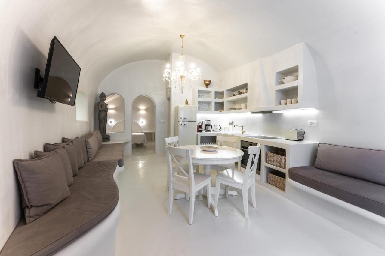 Sun Naam Home Santorini With Heated Jacuzzi Karterados  Zewnętrze zdjęcie